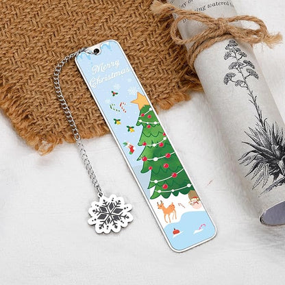 Stocking Stuffers for Kids, Christmas Bookmarks for Girls Boys, Book Lovers Gifts for Kids, Book Marks for Reading Kids, White Elephant Gifts, Secret Santa Gifts, Reading Accessories, Book Accessories