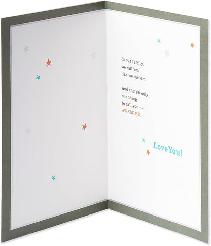 American Greetings Birthday Card for Grandson (Awesome)