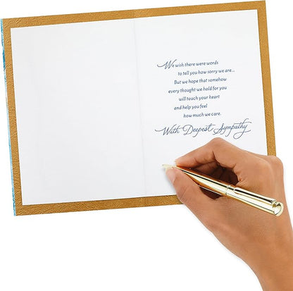 Hallmark Sympathy Card from Both or From All (Our Hearts Are With You) (5RZB2133)