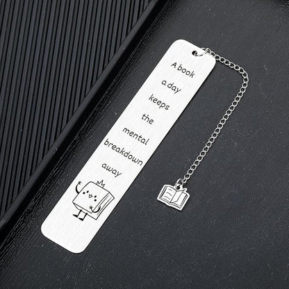 Book Marks Reading Women, Gifts for Book Lovers, Funny Bookmarks for Book Lovers Bookish Bookworm, Book Marks for Women Men Friends Daughter Son Graduation Christmas Birthday Gifts for Women Girls