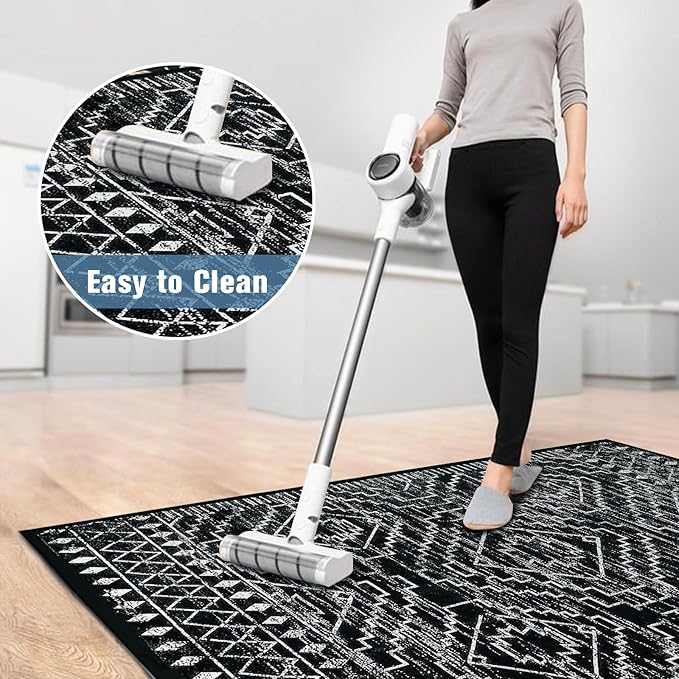 Office Chair Mat for Hardwood Floor Aztec Southwestern 36"x48" Computer Gaming Chair Mat Anti-Slip Office Rugs Floor Protector for Rolling Chairs Under Desk Rug for Home Office