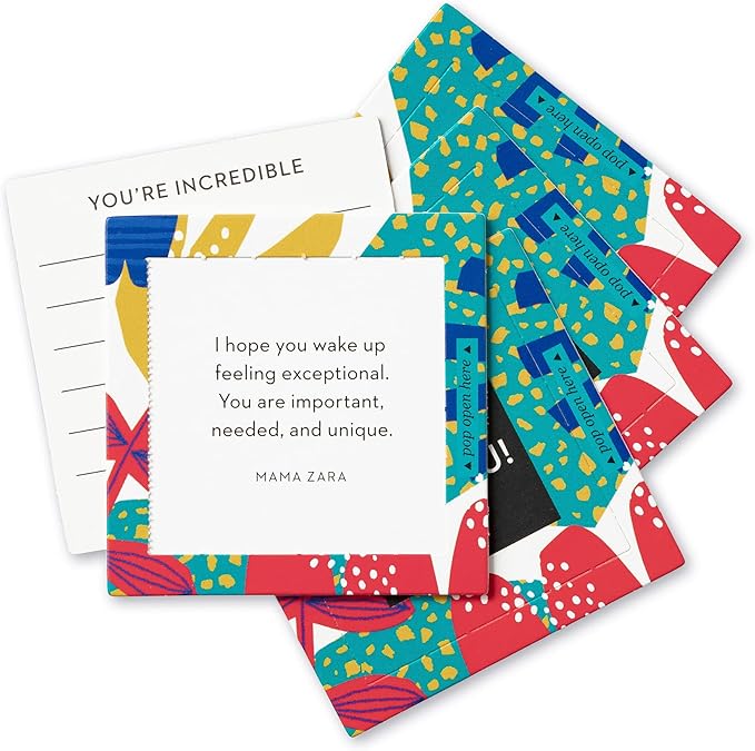 Compendium ThoughtFulls Pop-Open Cards — Yay, You! — 30 Pop-Open Cards, Each with a Different Inspiring Message Inside