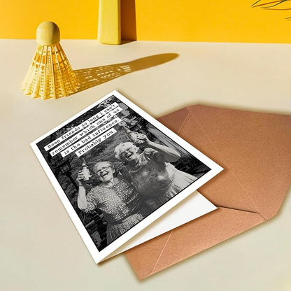 Funny Birthday Cards for Sisters, 60th Birthday Cards for Sister, 70th Birthday Cards for Sister, 80th Birthday Cards Sister, 75th Birthday Cards for Sister, 90th Birthday Cards for Women, for Friends, for Sisters