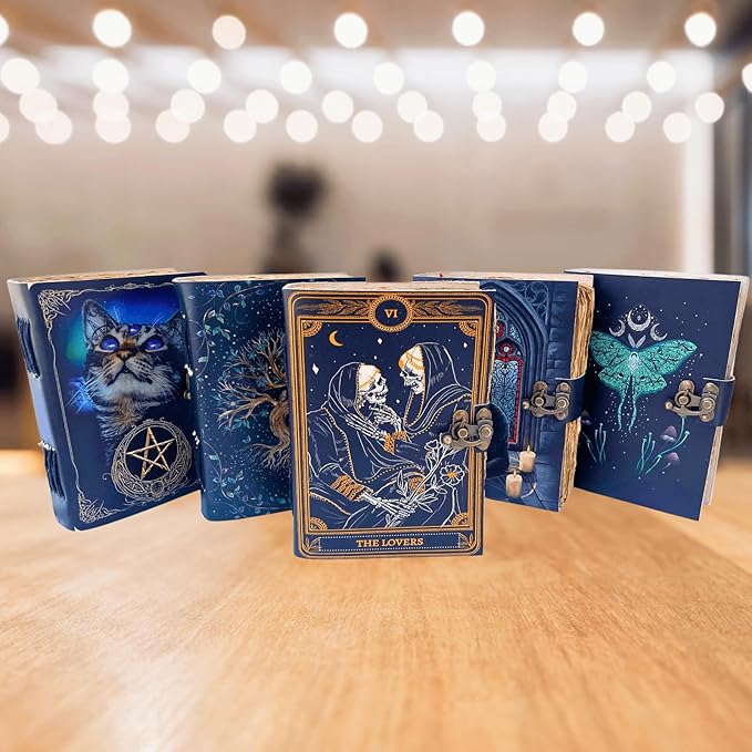 URBAN LEATHER Rustic Vintage Medieval Journal Old Deckle Edge Pages for Men Women to Write in, Gift for Artist Drawing Sketchbook Travel Writing Notebook for Him & Her, Thick Blank Unlined Page