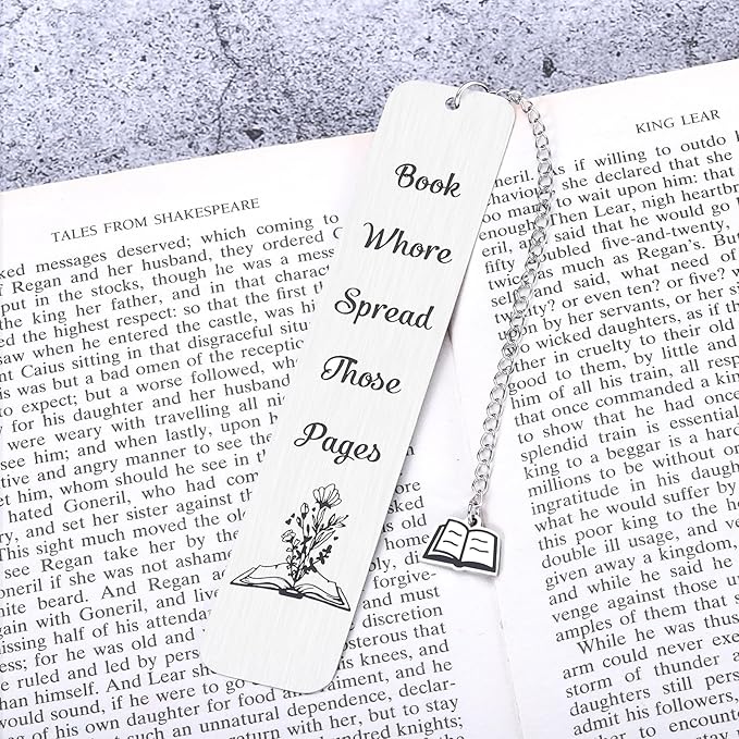 Gifts for Book Lovers Women Funny Bookmarks Gift for Readers Teen Girl Christmas Stocking Stuffer Gift Best Friend for Book Lover Bookish Reader Valentines Birthday Gift Book Club Gifts for Sister Her