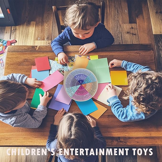 Feelings Wheel, Double-Sided Emotion Wheel with Stand, Counseling Office Must Have, Feelings Wheel Suitable for Therapy Office Decor School Counseling Office Must Have (JD2, 2)