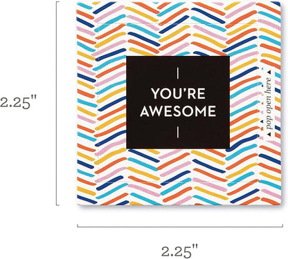 Compendium ThoughtFulls Pop-Open Cards — 2-Pack of You're Awesome, Be Happy — 60 Pop-Open Cards, Each with a Different Message Inside
