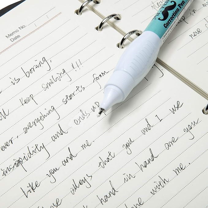 Mr. Pen- Correction Pen, Correction Fluid, Pack of 12, Correction liquid White, White Correction Fluid, White Fluid, White Correction Tape Pen Fluid