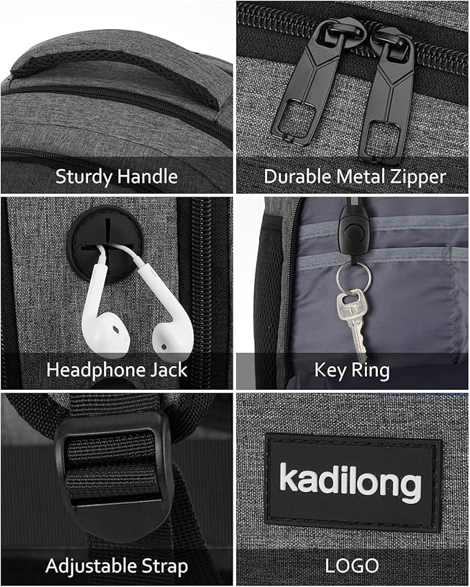 Backpacks for Men 17.3 Inch,Bagpacks School Backpack for Boys Teenager,Computer Backpack with Laptop Compartment & USB Charger,Mochilas Hombres Morrales for Workout College Middle School