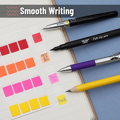 Mr. Pen- Sticky Index Tabs, 480 Pcs, Colorful Sticky Tabs for Notebooks, Page Markers, Page Tabs for Binders, Page Tabs Sticky Tabs for Books, Notebook Tabs, Book Sticky Tabs for Notebooks