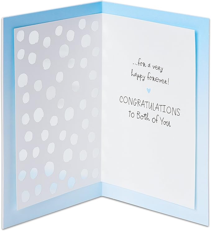 American Greetings Bridal Shower Card (Happy Forever)