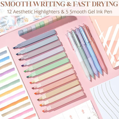 Bible Cover for Women Bible Case, Large Bible Bag w/ Shoulder Strap, Bible Study Supplies Bible Journaling Kit Book Carrying Case with Bible Highlighters Tabs, Christmas Christian Gifts for Women Lady