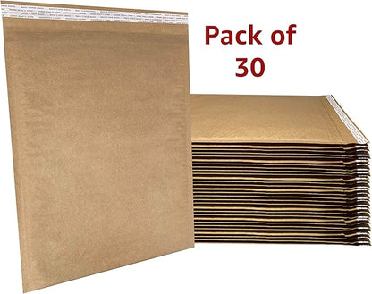 Honeycomb paper padded envelope sealable mailers (30, #7-14.25" x 19")