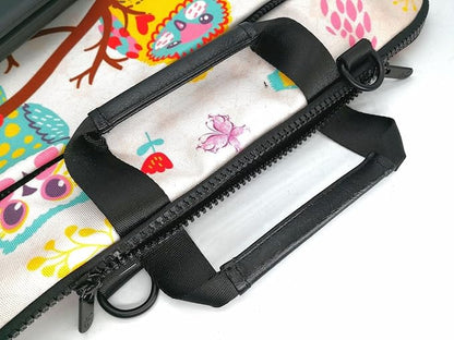 icolor 13" Laptop Shoulder Bag Sleeve Holder,11.6" 12" 13.3 inch Computer Tablet Canvas Handbag Case Notebook Messenger Briefcase