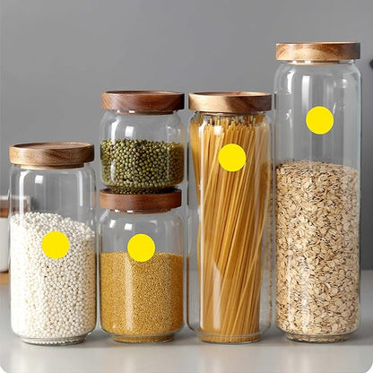 PARLAIM 0.75" Round Color Coding Circle Dot Stickers in Roll, 1000 Labels, 3/4 inch for Yard Sale, Yellow