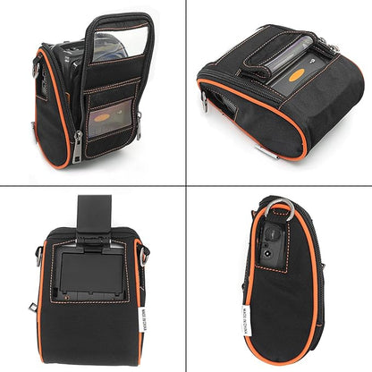 Soft Carrying Case for Zebra ZQ510 ZQ511 Mobile Thermal Printer - 2024 Upgrade Case Holster with Shoulder Strap and Belt Clip Compatible with Zebra ZQ510 ZQ511 Portable Carry Accessories