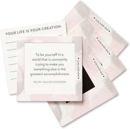 Compendium ThoughtFulls Pop-Open Cards — Inspired Life — 30 Pop-Open Cards, Each with a Different Inspiring Message Inside