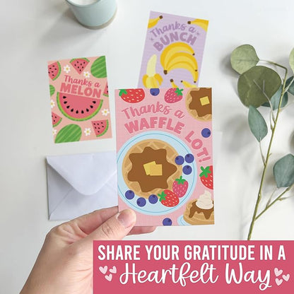 54 Colorful Funny Thank You Cards With Envelopes Bulk - Thank You Notes With Envelopes Set, Thank You Card Kids, Teacher Thank You Teacher Cards, Kids Thank You Card For Teachers Appreciation