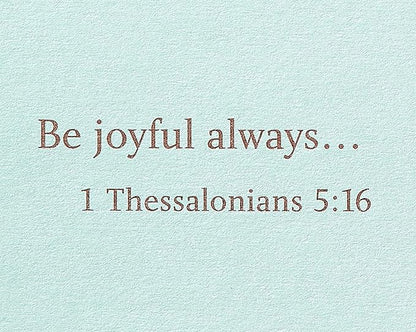 American Greetings Religious Birthday Card (Beach)