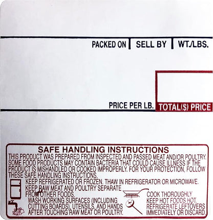 LST-8040 Printing Scale Label, 58 x 60 mm, UPC/Safe Handling 36 Rolls Per Case, Lower Price Than 12 Rolls