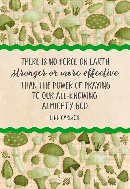 DaySpring - The Lord's Love Never Ends - 4 Floral Desgin Assortment with Scripture - 12 Boxed Praying for You Cards & Envelopes (J9176)