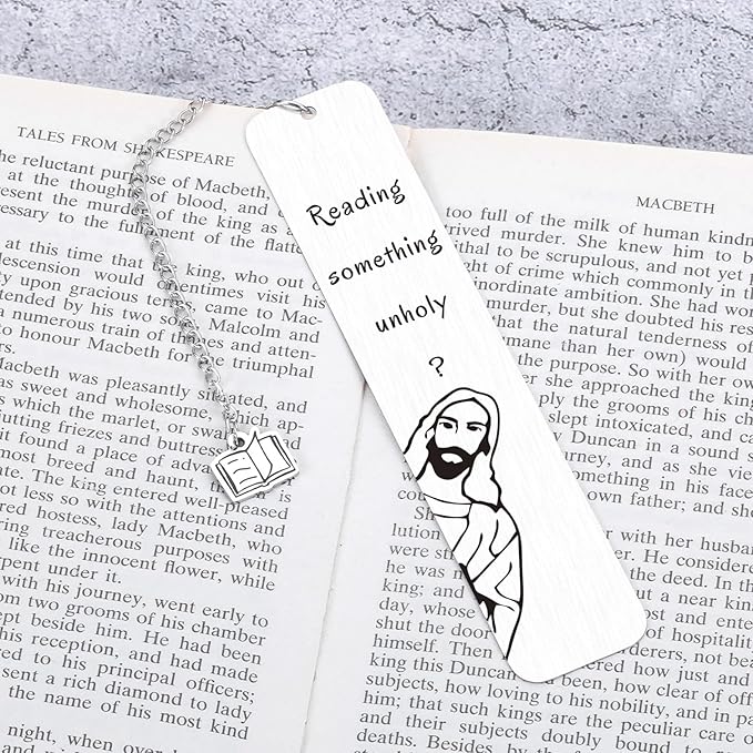 Funny Smutty Bookmarks for Readers Bookish Book Lovers Gifts Humor Book Marker Christian Easter Gifts for Adults Women Men Birthday Christmas Stocking Stuffers Presents for Book Lovers Book Nerds