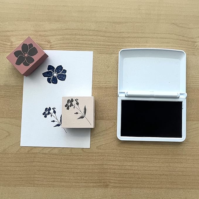 COLOP Make Series, Ink Stamp Pads, with Non-Toxic Premium Ink, Water-Based Acid-Free (Noble Blue, Make 3-3-1/2" x 6-1/4")