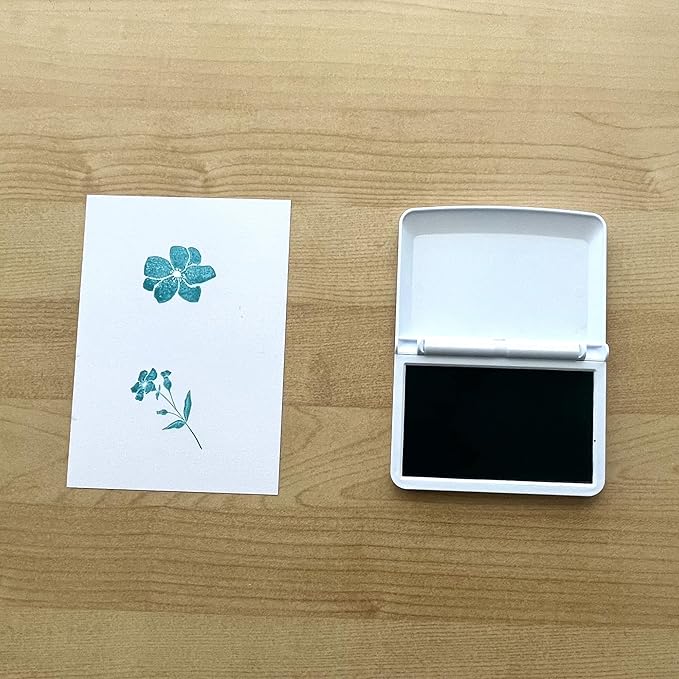 COLOP Make Series, Ink Stamp Pads, with Non-Toxic Premium Ink, Water-Based Acid-Free (Fresh Mint, Make 2-2-3/4" x 4-1/4")