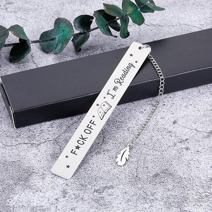 White Elephant Gifts for Adults Funny Bookmarks for Women Book Lovers Christmas Stocking Stuffers Gifts for Her Teen Girl Reader Friend Bookish Inspirational Gifts for Seniors 2024 Him Men