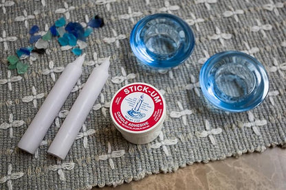 Fox Run Stick-Um Candle Adhesive, 2 Ounces