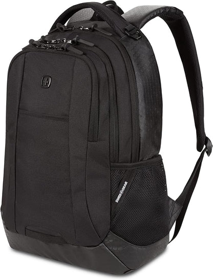 SwissGear Cecil 5505 Laptop Backpack, Black Hex, 18-Inch