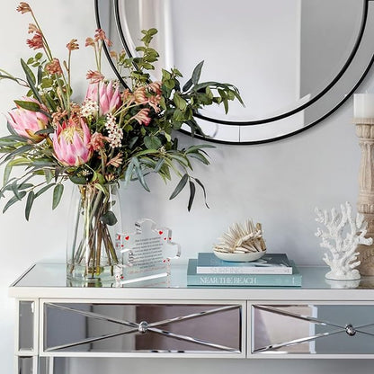 I Love You Gifts for Girlfriend - Cute Couples Gifts for Him and Her - Acrylic Block Puzzle Piece Gifts for Boyfriend - Elegant Gift for Her, Wedding, Valentine's Gift for Him