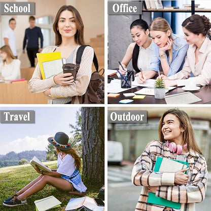 Silver Glitter Notebook, 8.3x5.7” 160 Lined Pages Glitter Never Peel Off Sparkle Journal for Girls College Ruled A5 Hardcover Notebooks for Teens Women Writing Note Taking Office Work School Gifts