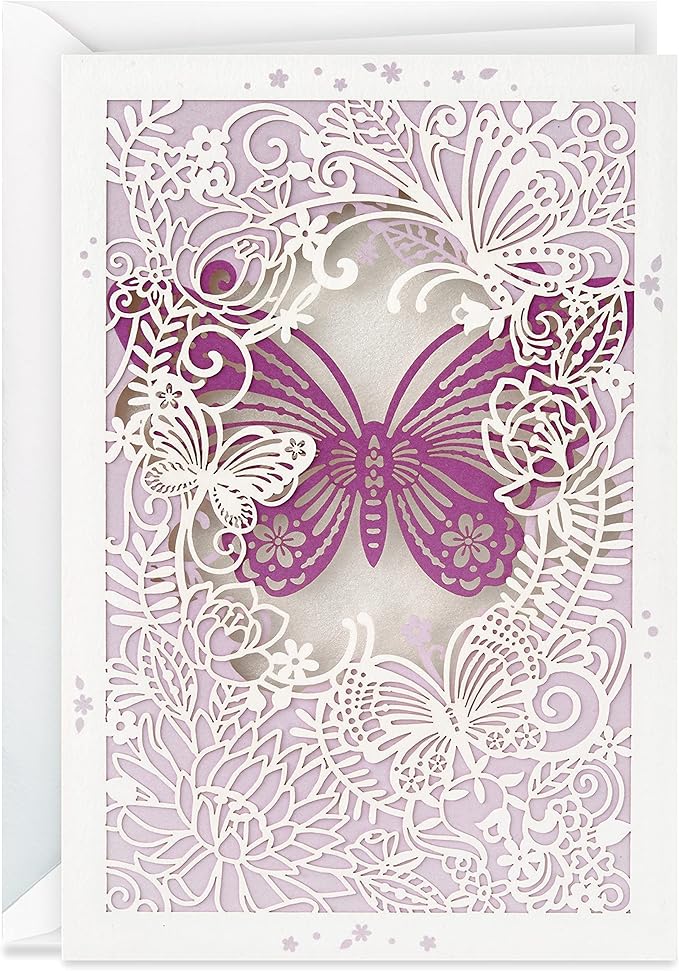 Hallmark Signature Birthday Card (Butterfly)