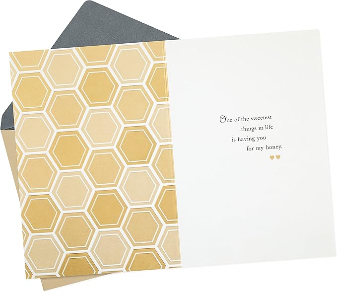 Hallmark Romantic Valentine's Day Card (Sweetest Things in Life) for Anniversary, Love, Romantic Birthday, Sweetest Day