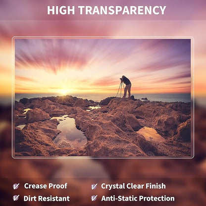 Binditek 50 Pack 10 Mil Thermal Laminating Pouches, 9x11.5 Inches Laminating Sheets, for Letter Size, Ultra Clear, Glossy, Hold 8.5x11 Inches, Heat Seal, School Office Supplies