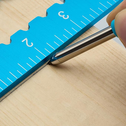 OX Tools Pro Tuff Carbon Marking Pencil with Pencil Holder, Sharpener & Belt Clip -Ideal for Carpentry and Construction, OX-P503201