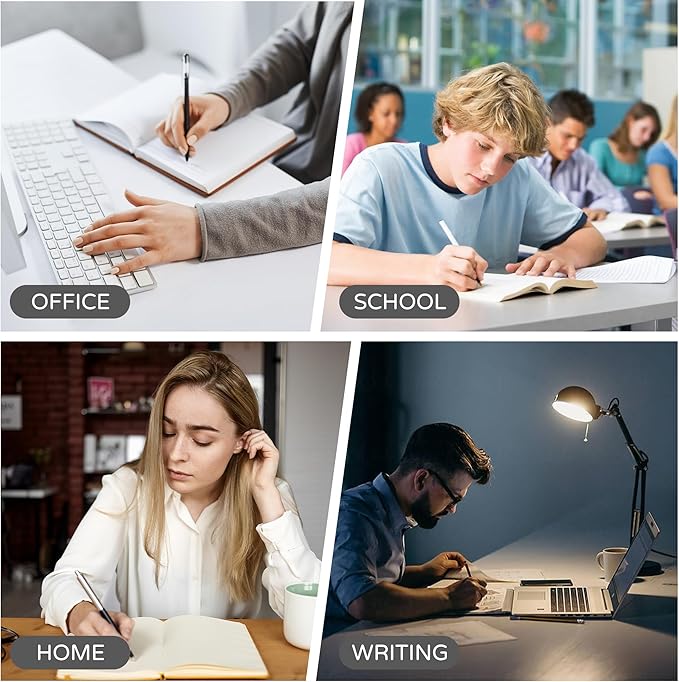 Blank Journal Notebook, A5, 192 Pages 100 GSM Thick Sketch Book for Women Men, Hardcover Leather Unlined Journaling for Work, Notebooks for Writing, 5.8 inches x 8.5 inches (Purple)