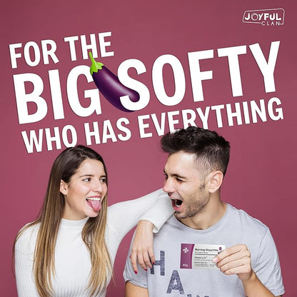 Morning Wood Pills Joke - Edible Candy - Funny Xmas Gag Gift for Old Men, Boyfriend, Husband, Groom - Hilarious Rude Prank - Unique Inappropriate Joke Gift