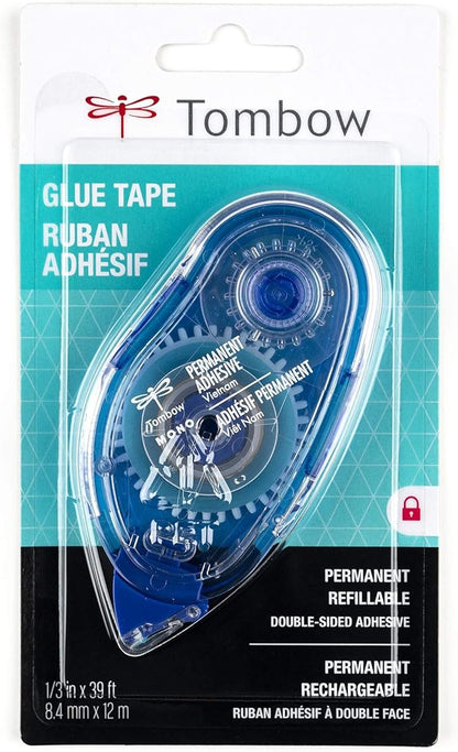 Tombow 62106 MONO Permanent Adhesive Applicator. Easy to Use Tape Runner for Strong, Instant Bond.