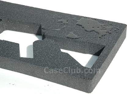 Case Club Customizable Polyethylene/Polyurethane/Convoluted Foam 54 x 16 Inches