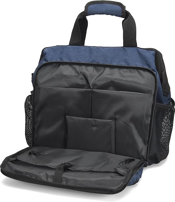 Nurse Mates Ultimate Nursing Bag | Multiple Compartments | Interior Laptop Compartment | Durable Zippers