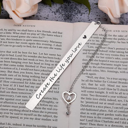 Inspirational Bookmark for Women Men Her Him Graduation Retirement Wedding Christmas Birthday Gift for Girls Best Friends Senior Middle High School College Student Teacher Leaving Promotion Gift New