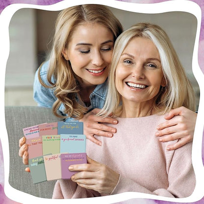 Yinder 24 Pcs Employee Appreciation Sticky Notes Thank You Gifts Bulk Note Pads with Sayings Teacher Gift Mini Pocket Inspirational Notepads for Coworker Office Supply 3 x 3'' (Classic,Thanks)