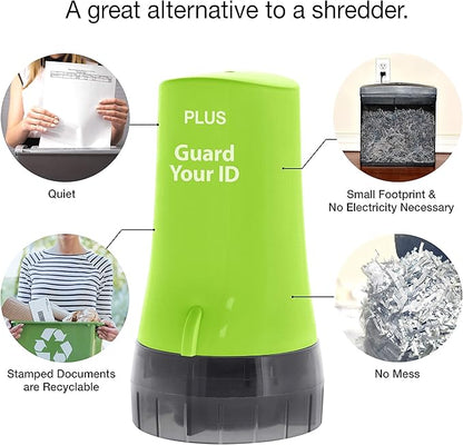 Guard Your ID ADVANCED Roller Identity Theft Prevention Security Stamp GREEN (38311)