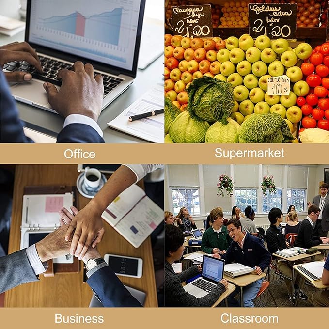 Desktop Calculator Extra Large 5-Inch LCD Display 12-Digit Big Number Accounting Calculator with Giant Response Button, Battery & Solar Powered, Perfect for Office Business Home Daily Use(6815GN-2pcs)