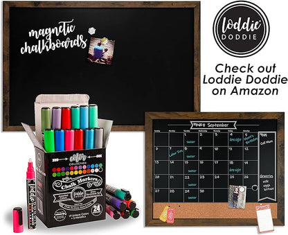 Loddie Doddie Gel Pens for Journaling & Note Taking - Black 8-Pack, 0.7 mm Medium Point, Smooth Writing, No Smudge, No Bleed Retractable Pens