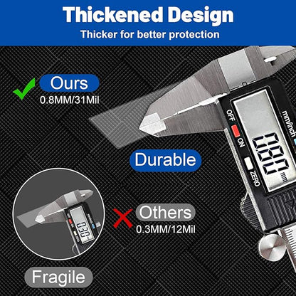 60 Pack Social Security Card Protector Sleeves, Ultra Clear & Durable 31Mil Waterproof SSN/New Medicare/Credit Card Holder, Soft ID/Debit/Credit Card Covers