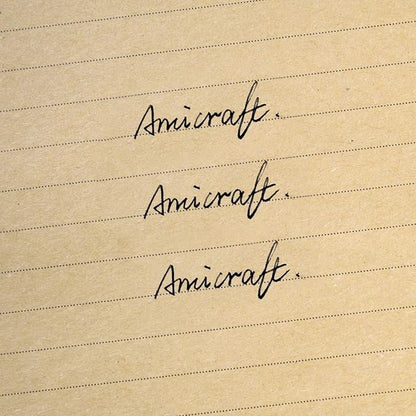 Ancicraft Refills Paper 6 Hole A6 3.75 X 6.75 Inches Lined Craft Paper for Loose Leaf Binder Notebook 100 Sheets / 200 Pages