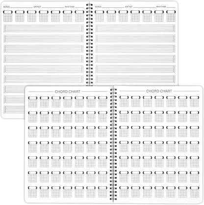 Guitar Tablature Notebook Blank Music Tabs Journal for Composition Songwriting and Recording of Yous Song Paperback 11.2 X 8.3inch